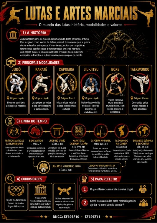 Lutas e Artes Marciais