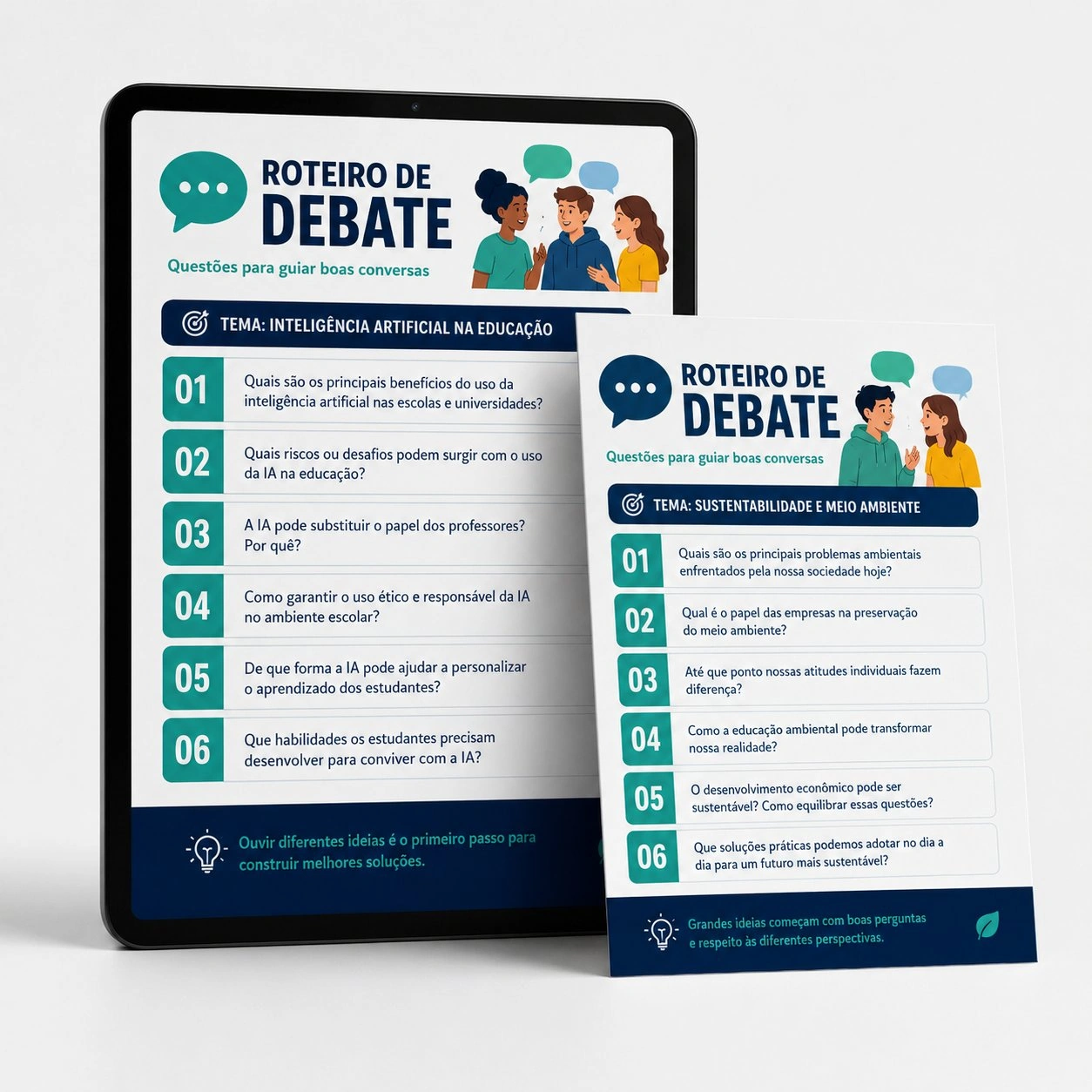 Roteiros de Debate e Seminário
